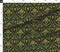 Yellow Floral Green Botanical Flowers Art Deco Arts And Crafts Wildflowers Spring Summer Custom Printed Fabric by Spoonflower Various Fabrics by the Yard or Fat Quarter